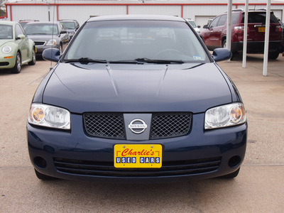 nissan sentra 2006 blue sedan 1 8 s gasoline 4 cylinders front wheel drive automatic with overdrive 77340