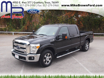 ford f 250 super duty 2012 black lariat flex fuel 8 cylinders 2 wheel drive automatic 76049