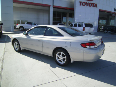 toyota camry solara 1999 silver coupe se gasoline 4 cylinders front wheel drive automatic 75503