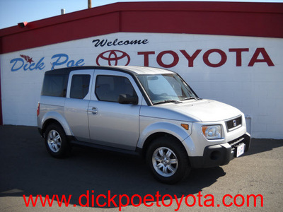 honda element 2006 silver suv ex gasoline 4 cylinders front wheel drive automatic 79925