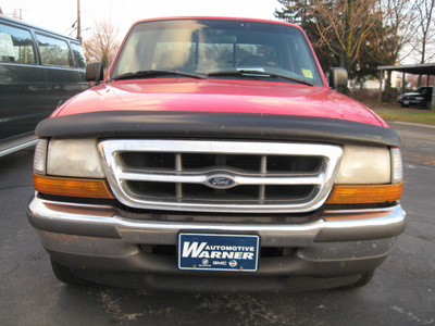 ford ranger 1998 red pickup truck xlt gasoline 4 cylinders rear wheel drive manual 45840