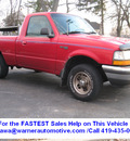 ford ranger 1998 red pickup truck xlt gasoline 4 cylinders rear wheel drive manual 45840