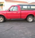 ford ranger 1998 red pickup truck xlt gasoline 4 cylinders rear wheel drive manual 45840