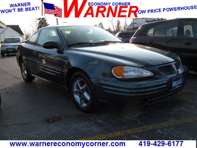 pontiac grand am 2002 dk  green coupe se1 gasoline 4 cylinders front wheel drive automatic 45840