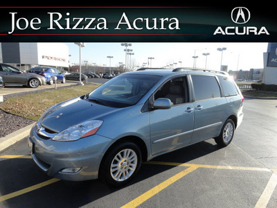 toyota sienna 2008 blue van limited awd gasoline 6 cylinders all whee drive automatic with overdrive 60462