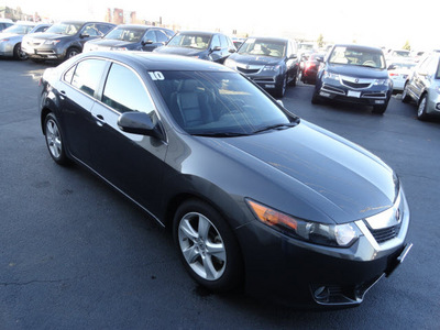 acura tsx 2010 dk  gray sedan premium gasoline 4 cylinders front wheel drive automatic with overdrive 60462