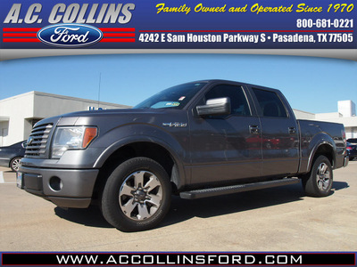 ford f 150 2010 dk  gray fx2 gasoline 8 cylinders 2 wheel drive automatic 77505