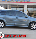 pontiac vibe 2007 dk  gray hatchback gasoline 4 cylinders front wheel drive automatic 76051