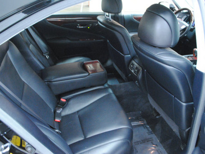 lexus ls 460 2009 black sedan gasoline 8 cylinders rear wheel drive automatic 91731