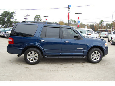 ford expedition 2008 dk  blue suv xlt gasoline 8 cylinders 2 wheel drive automatic with overdrive 77706