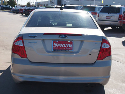 ford fusion 2010 lt  brown sedan s gasoline 4 cylinders front wheel drive automatic 77388