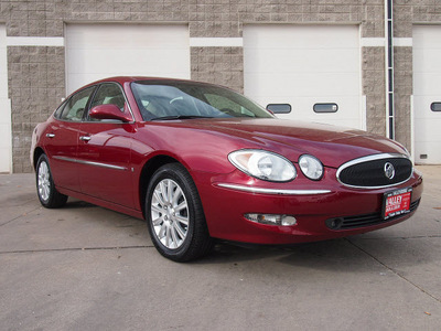 buick lacrosse 2007 dk  red sedan cxs gasoline 6 cylinders front wheel drive automatic 80301