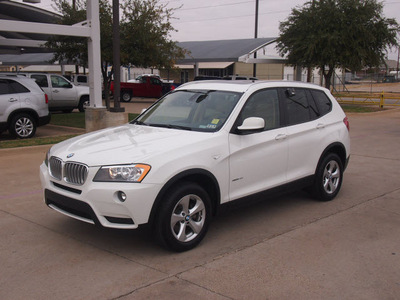 bmw x3 2012 white xdrive28i gasoline 6 cylinders all whee drive automatic 76049