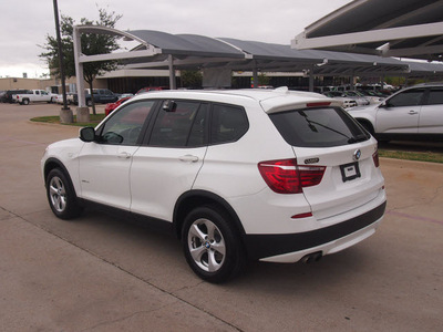 bmw x3 2012 white xdrive28i gasoline 6 cylinders all whee drive automatic 76049