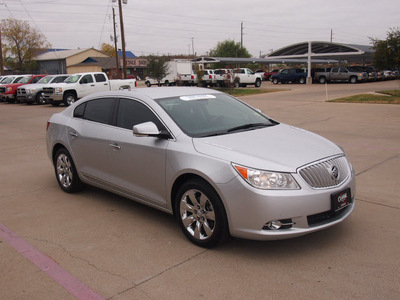 buick lacrosse 2010 silver sedan cxl gasoline 6 cylinders front wheel drive automatic 76049