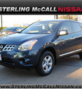 nissan rogue 2013 dk  blue s gasoline 4 cylinders all whee drive automatic 77477