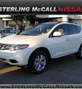 nissan murano 2012 pearl white sv gasoline 6 cylinders front wheel drive automatic 77477