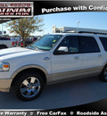 ford expedition el 2009 white suv flex fuel 8 cylinders 2 wheel drive 6 speed automatic 77338