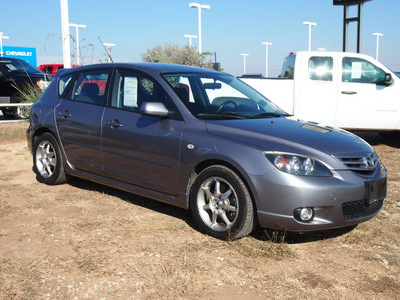mazda mazda3 2005 silver hatchback s gasoline 4 cylinders front wheel drive automatic 78009