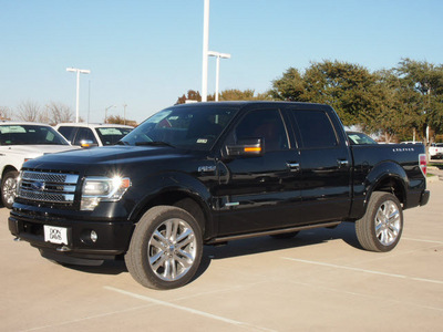 ford f 150 2013 black limited gasoline 6 cylinders 4 wheel drive automatic 76011