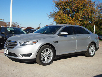 ford taurus 2013 silver sedan sel gasoline 6 cylinders front wheel drive automatic 76011