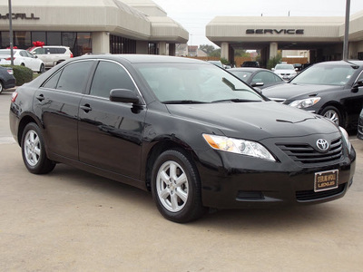 toyota camry 2009 black sedan le gasoline 4 cylinders front wheel drive automatic 77074