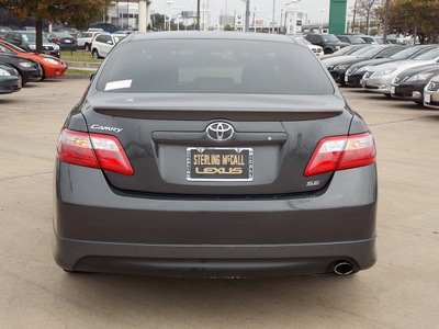 toyota camry 2009 dk  gray sedan se gasoline 4 cylinders front wheel drive automatic 77074