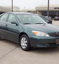 toyota camry 2002 dk  green sedan le gasoline 4 cylinders front wheel drive automatic 77074