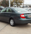 toyota camry 2002 dk  green sedan le gasoline 4 cylinders front wheel drive automatic 77074