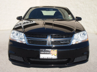 dodge avenger 2011 black sedan mainstreet gasoline 4 cylinders front wheel drive automatic 76011