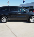chevrolet traverse 2012 black lt gasoline 6 cylinders front wheel drive automatic 77090