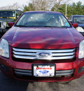 ford fusion 2006 red sedan i4 se gasoline 4 cylinders front wheel drive automatic 08753