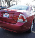 ford fusion 2006 red sedan i4 se gasoline 4 cylinders front wheel drive automatic 08753