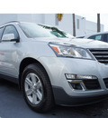 chevrolet traverse 2013 silver lt gasoline 6 cylinders front wheel drive automatic 33177