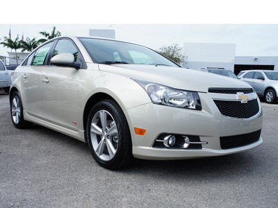 chevrolet cruze 2013 silver sedan 2lt auto gasoline 4 cylinders front wheel drive automatic 33177