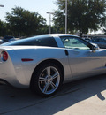 chevrolet corvette 2010 silver coupe coupe gasoline 8 cylinders rear wheel drive automatic 76011