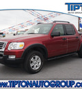 ford explorer sport trac 2008 red xlt gasoline 6 cylinders 2 wheel drive automatic 78523
