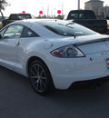 mitsubishi eclipse 2012 white hatchback gs gasoline 4 cylinders front wheel drive shiftable automatic 77090