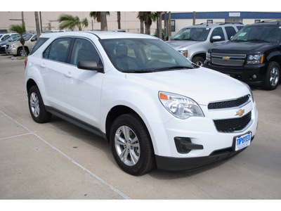 chevrolet equinox 2013 white ls gasoline 4 cylinders front wheel drive automatic 78521