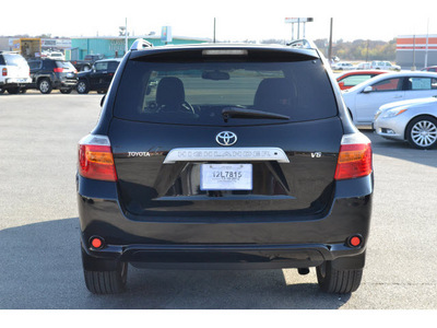 toyota highlander 2008 black suv limited gasoline 6 cylinders front wheel drive automatic 76801
