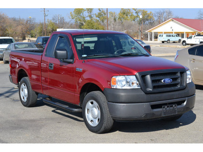 ford f 150 2008 red pickup truck xl gasoline 6 cylinders 2 wheel drive automatic 76801