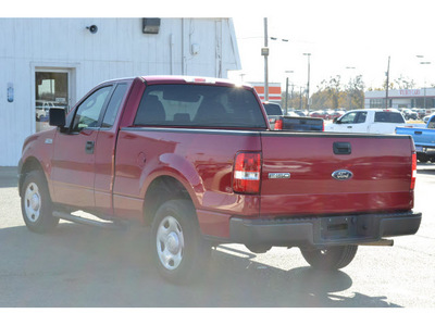 ford f 150 2008 red pickup truck xl gasoline 6 cylinders 2 wheel drive automatic 76801