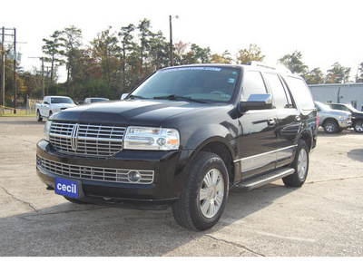 lincoln navigator 2007 black suv ultimate gasoline 8 cylinders rear wheel drive automatic with overdrive 77630