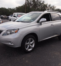 lexus rx 350 2010 silver suv gasoline 6 cylinders all whee drive automatic 78016