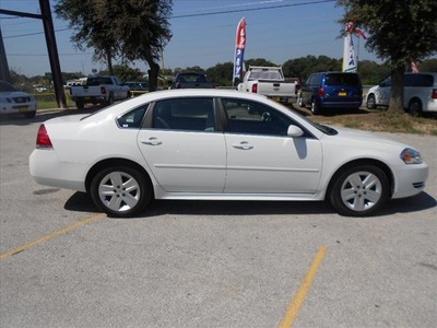 chevrolet impala 2011 white sedan ls fleet flex fuel 6 cylinders front wheel drive automatic 78744