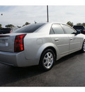cadillac cts 2007 silver sedan cts gasoline 6 cylinders rear wheel drive automatic 77074