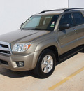 toyota 4runner 2006 silver suv gasoline 8 cylinders rear wheel drive 5 speed automatic 77090