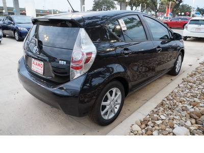 toyota prius c 2012 black hatchback three hybrid 4 cylinders front wheel drive automatic 78232