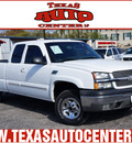 chevrolet silverado 1500 2003 white ls 8 cylinders automatic 78666