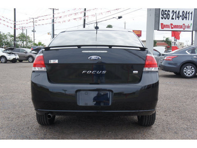 ford focus 2010 black sedan se gasoline 4 cylinders front wheel drive automatic with overdrive 78520